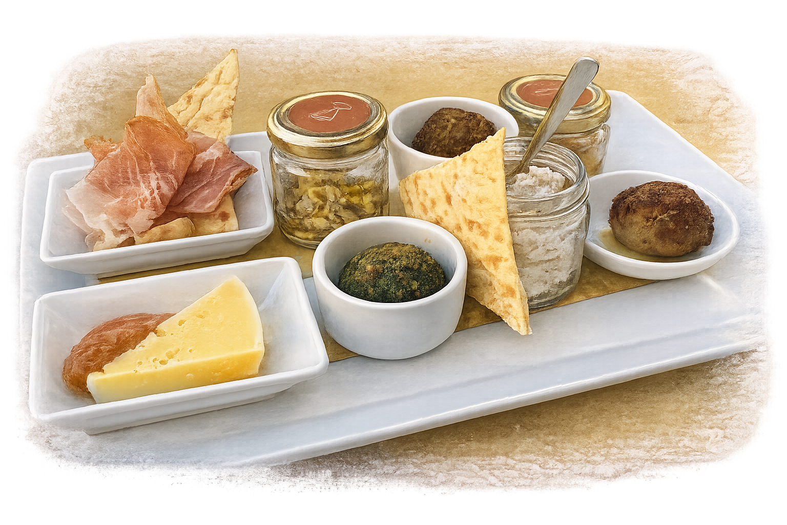 Local tasting platter